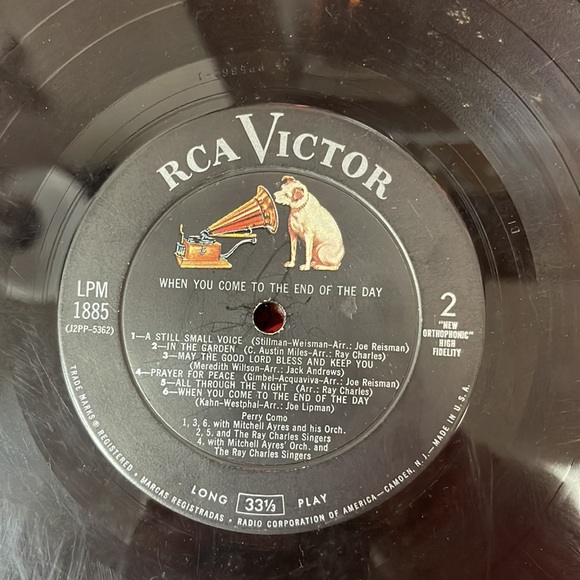 Perry Como vinyl record LP - Picture 6 of 6